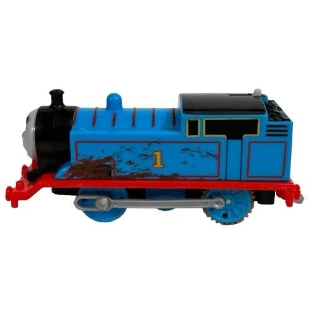 Thomas & Friends Dirty Muddy Trackmaster Motorized Train Cattle Cargo Car VIDEO